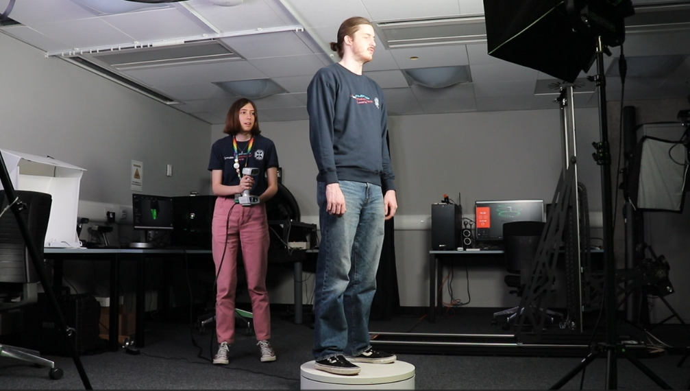 Connor 3D scanning