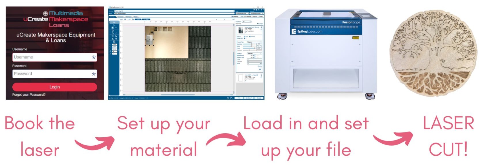 Laser cutter workflow header image