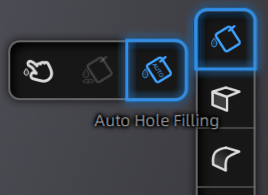 Auto hole filling
