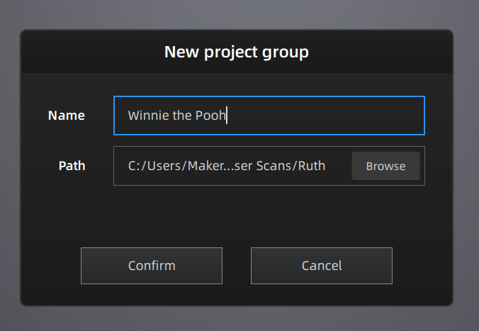 New project