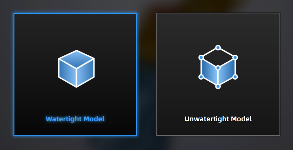 Watertight model