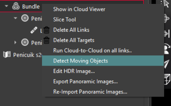 Delete moving objects