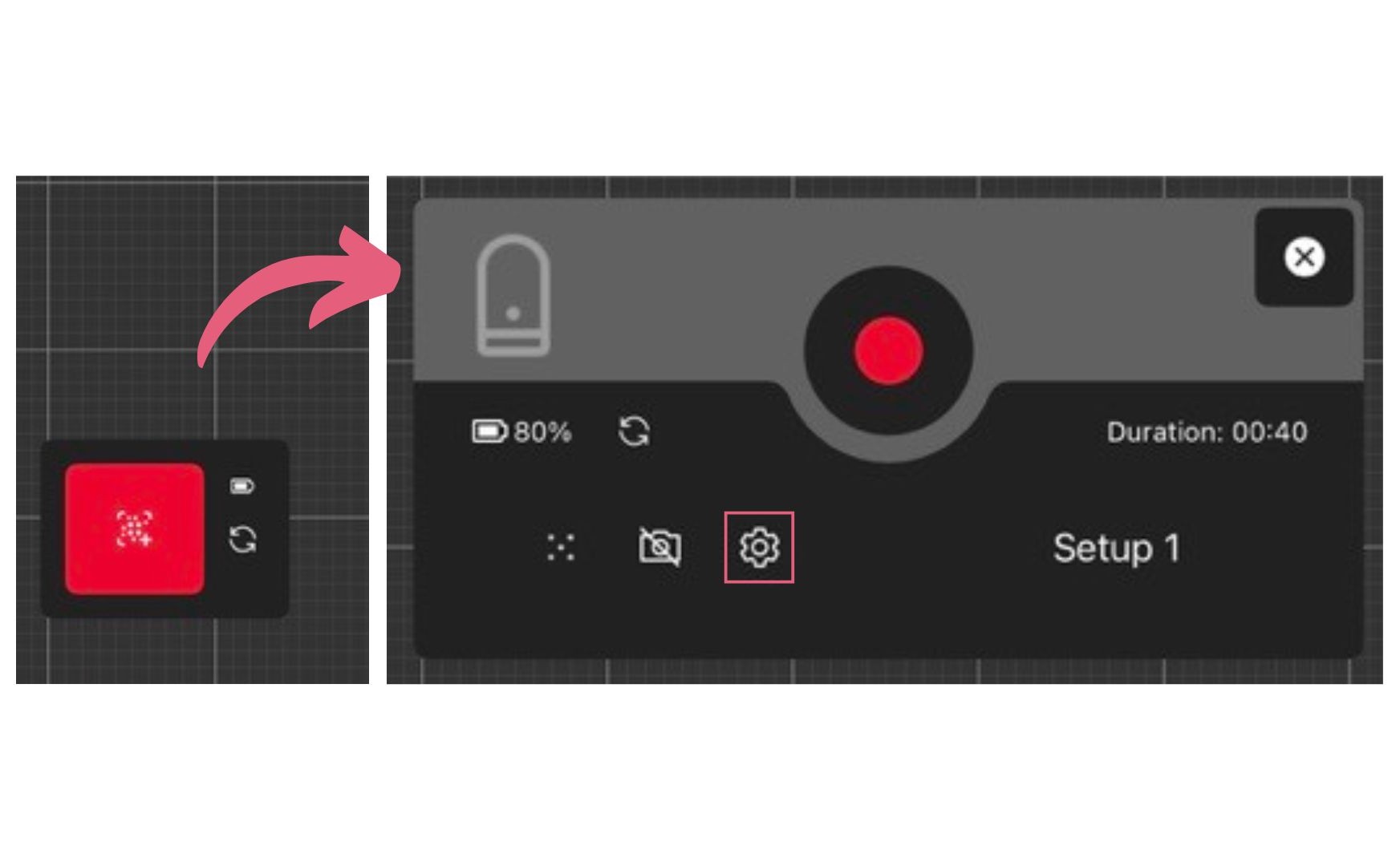 Scan settings