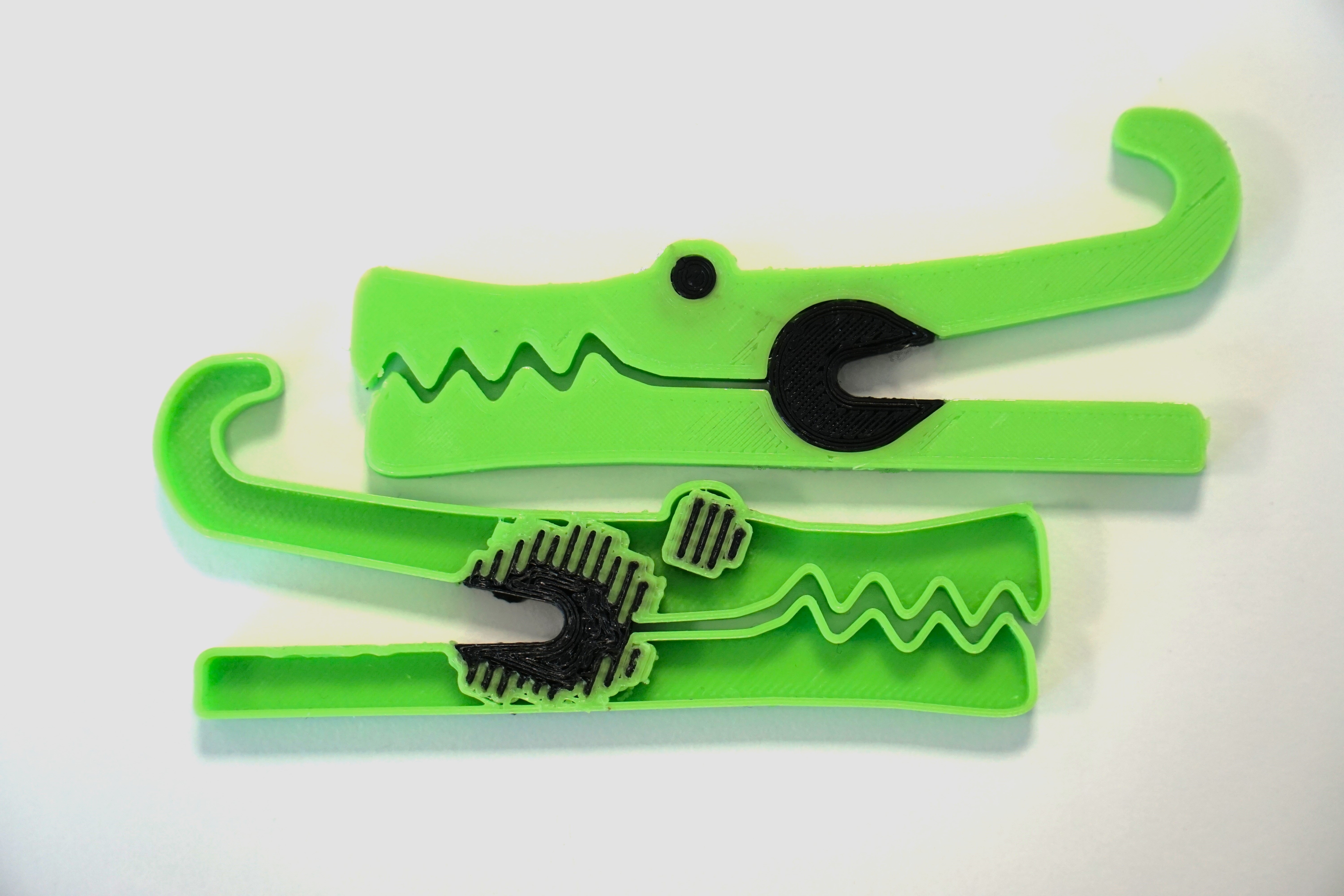 Multi material printing