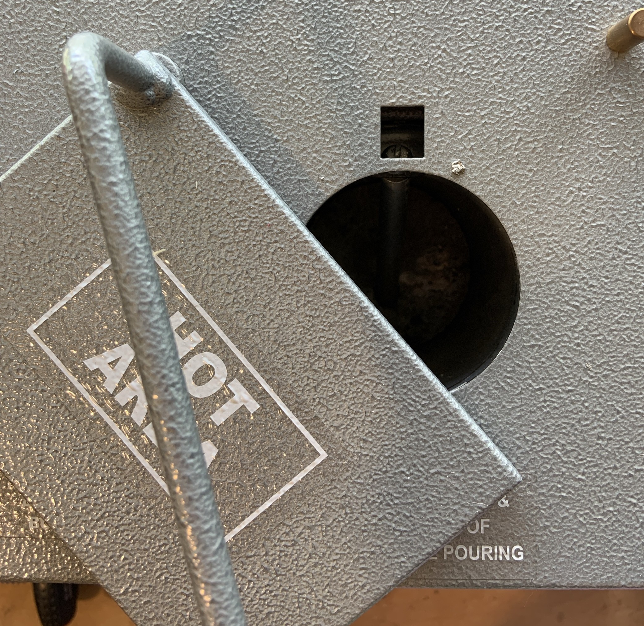Pewter crucible