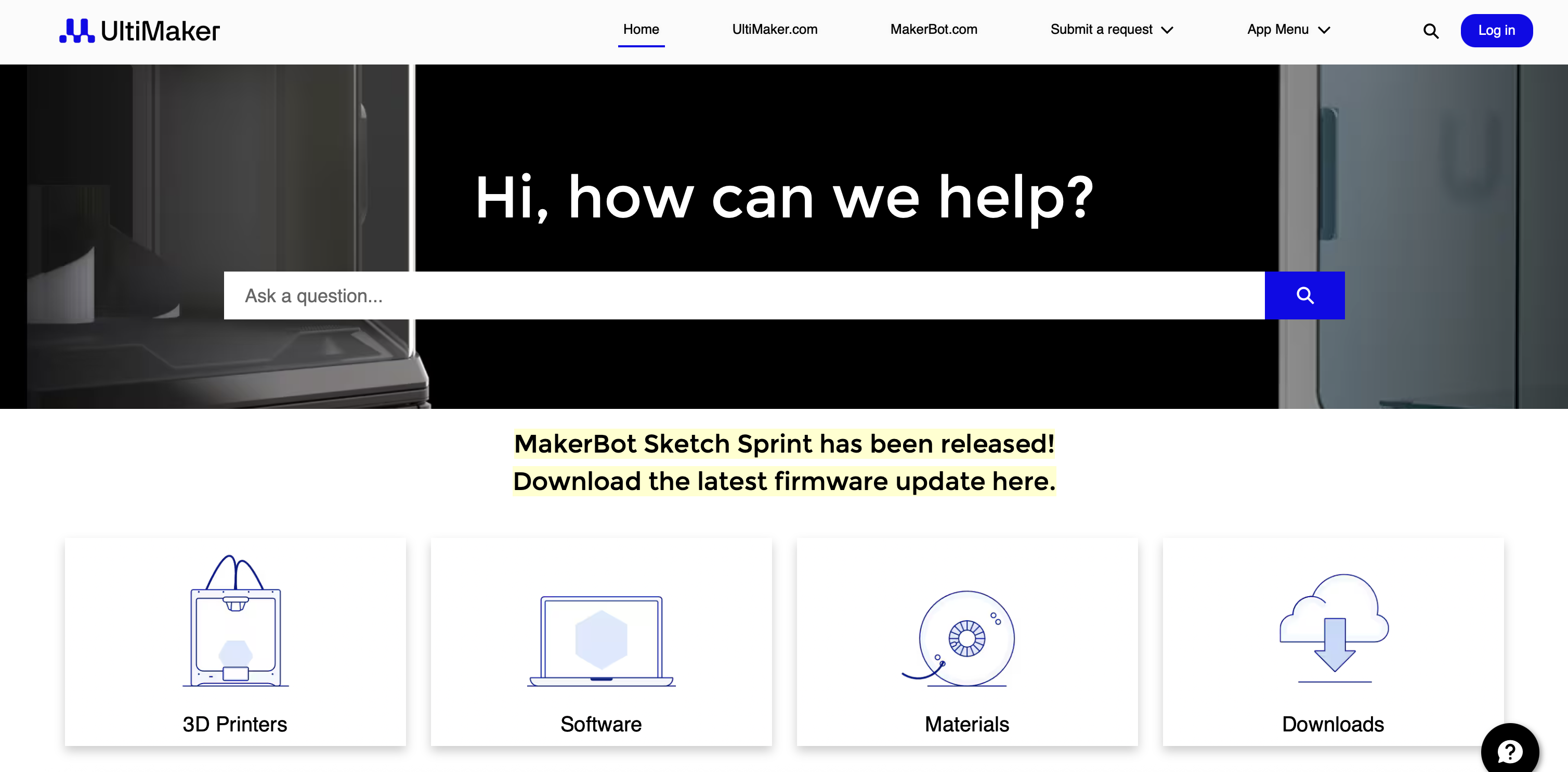 Ultimaker support
