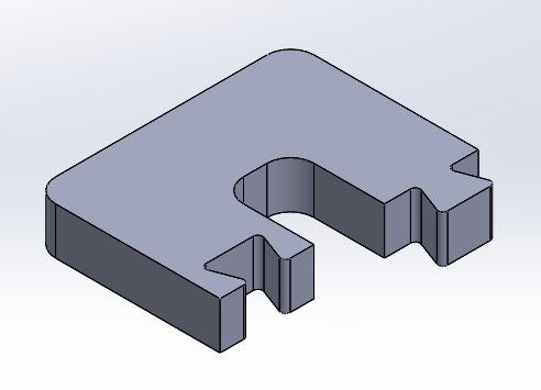 A simple CAD model
