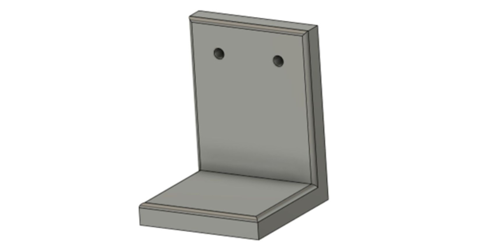 Design a simple bracket