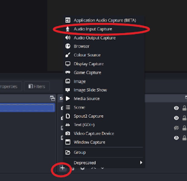 Add audio input