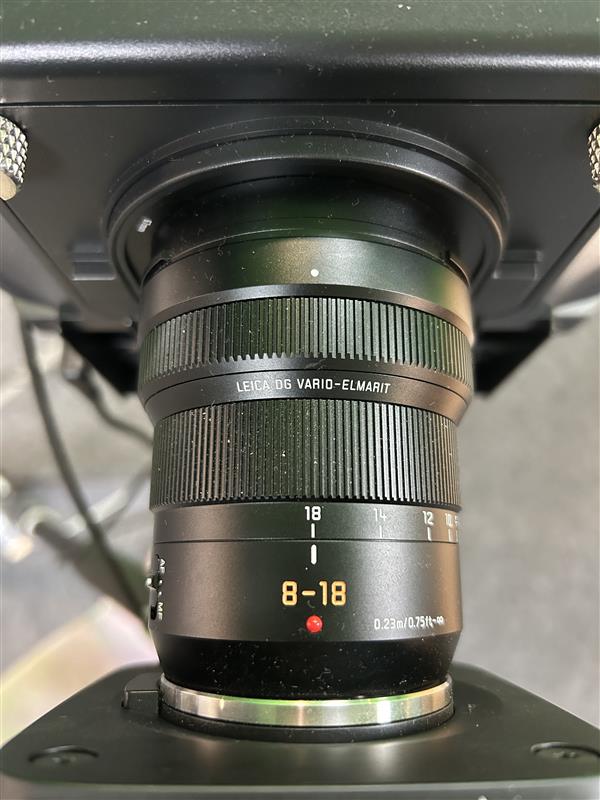 Blackmagic studio camera - zooming