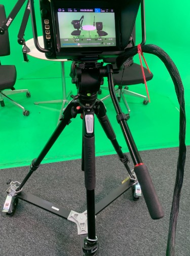 Blackmagic studio camera - panning