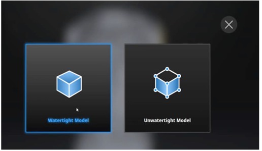 Select Mesh Type
